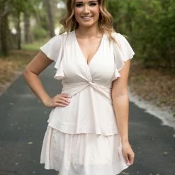 Hyfve Beige Dress Final Sale