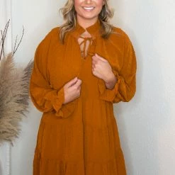 Peach Love Rust Dress 7 Peach Love Rust Dress