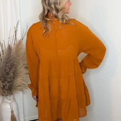 Peach Love Rust Dress 9 Peach Love Rust Dress