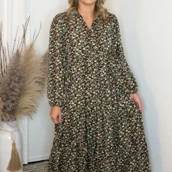 UMGEE Black Maxi Dress