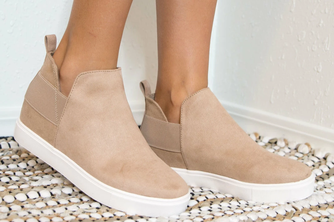 Fortune Dynamic Taupe Booties 1 Fortune Dynamic Taupe Booties
