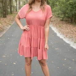 UMGEE Clay V Neck Dress