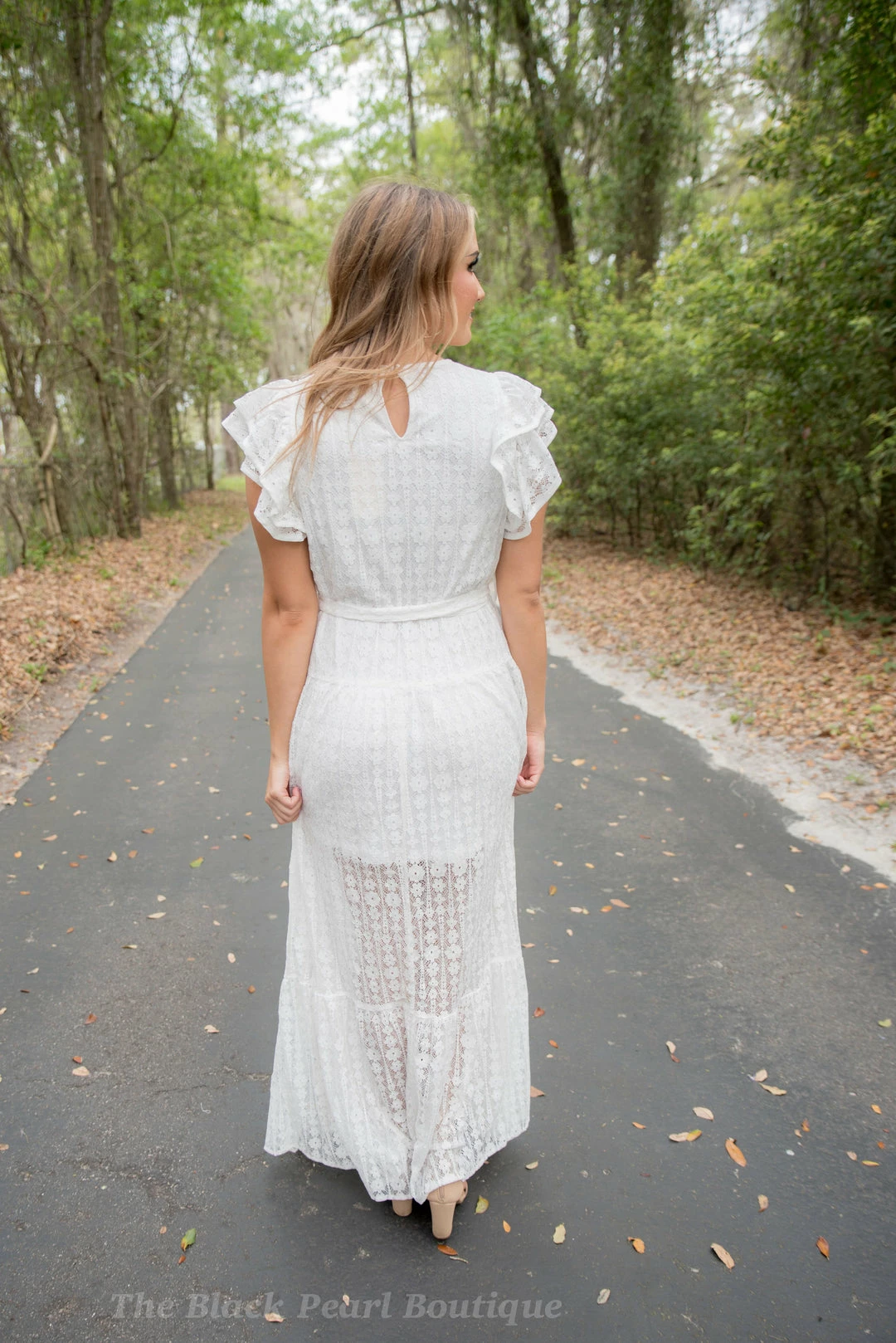 Entro White Eyelet Lace Maxi Final Sale 6 Entro White Eyelet Lace Maxi Final Sale