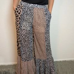 UMGEE Animal Print Pants Bottoms