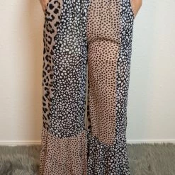 UMGEE Animal Print Pants Bottoms