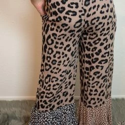 UMGEE Animal Print Pants Bottoms