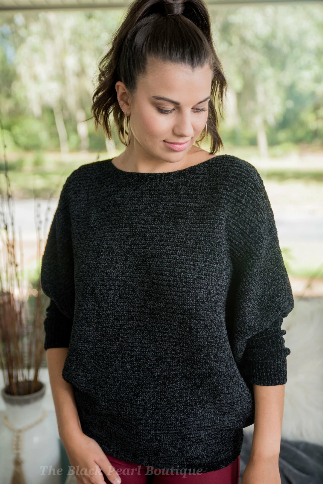 Hyfve Black Dolman Sleeve Sweater 8 Hyfve Black Dolman Sleeve Sweater