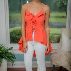 Rethem Game Day! Orange High/Low Top