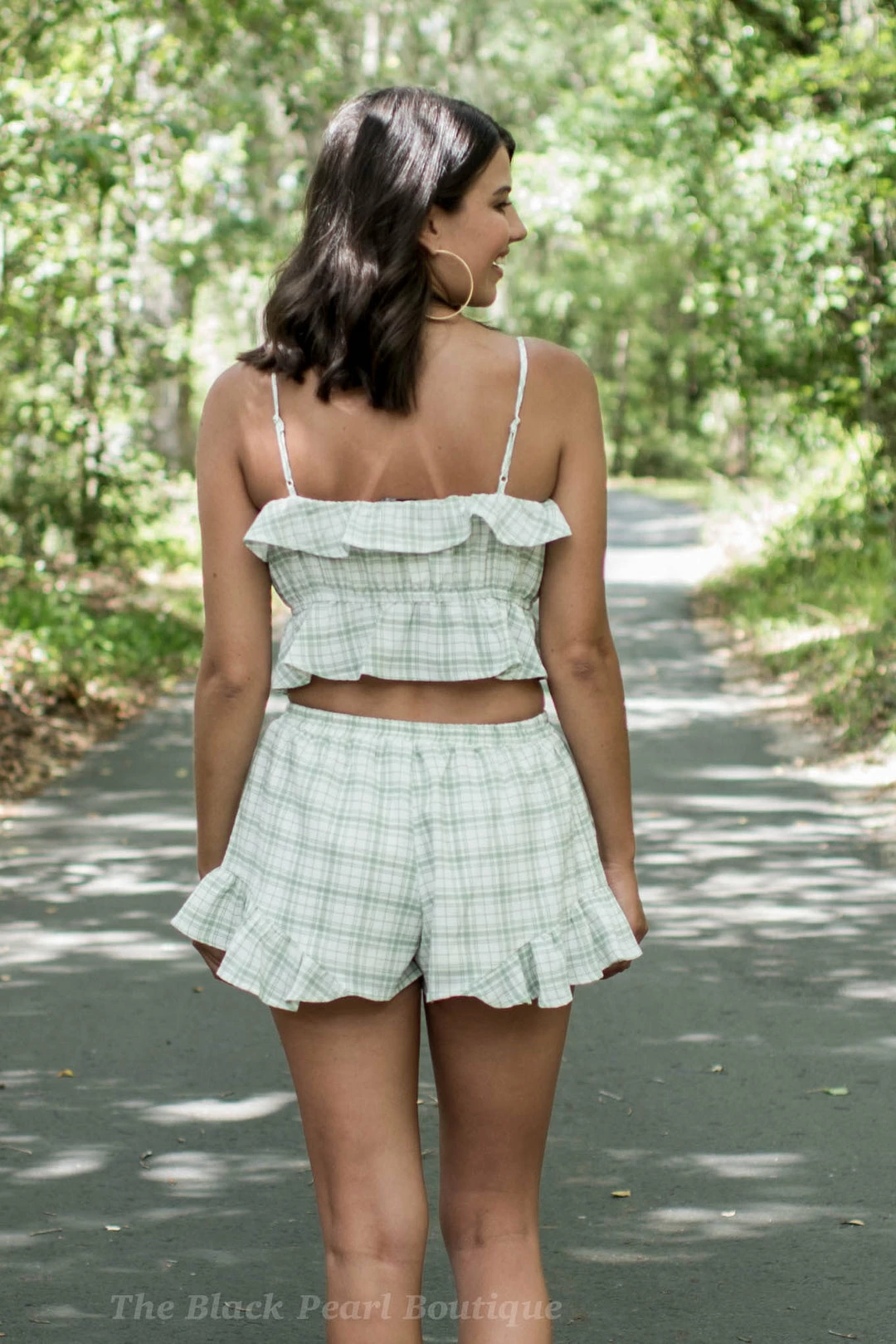 Hyfve Sage Plaid 2 Piece Set Final Sale 3 Hyfve Sage Plaid 2 Piece Set Final Sale