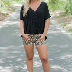 Hyfve Black Surplice Front Top 14 Hyfve Black Surplice Front Top