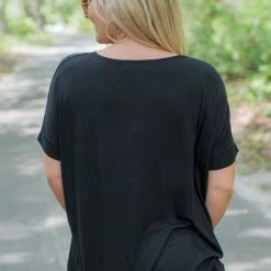 Hyfve Black Surplice Front Top 11 Hyfve Black Surplice Front Top