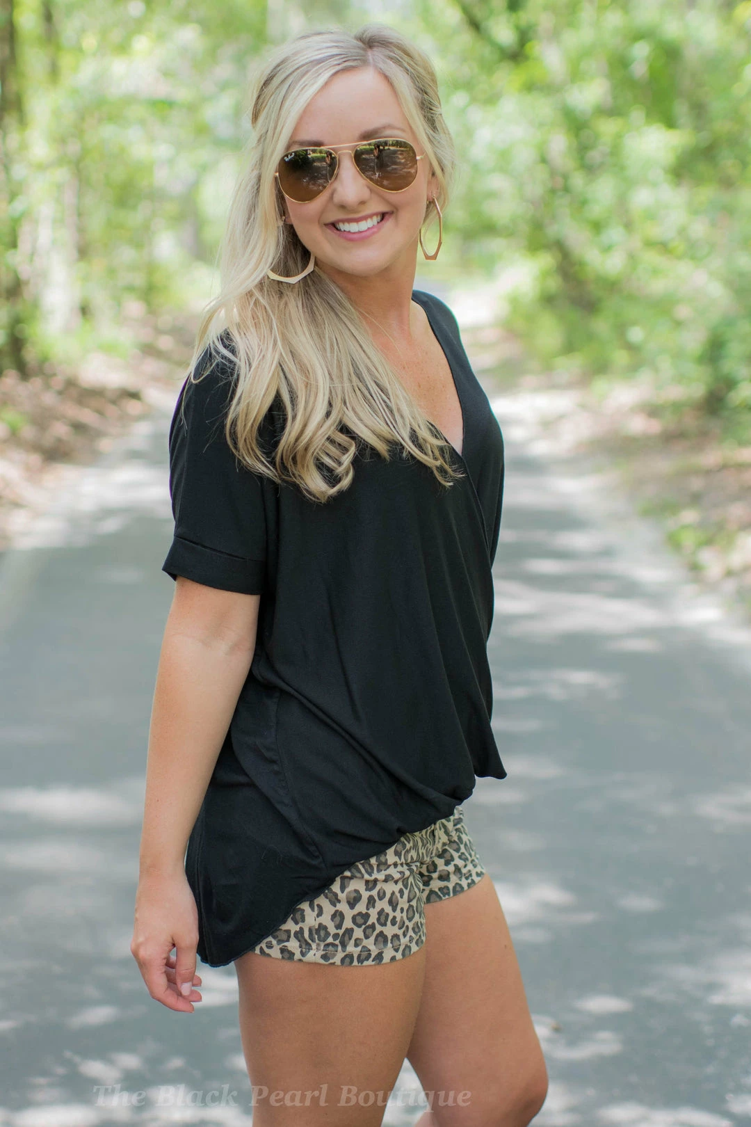 Hyfve Black Surplice Front Top 4 Hyfve Black Surplice Front Top