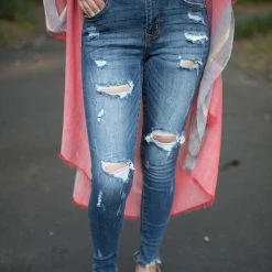 Cest Toi Dark Wash Distressed Skinny Jeans 13 Cest Toi Dark Wash Distressed Skinny Jeans