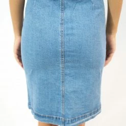 UMGEE Denim Button Up Skirt