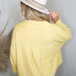 Bucketlist Mustard Slouchy Shacket Top Tops 11 Bucketlist Mustard Slouchy Shacket Top Tops
