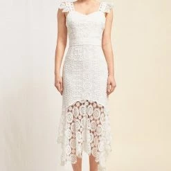 Lena White Lace Maxi Dress 7 Lena White Lace Maxi Dress