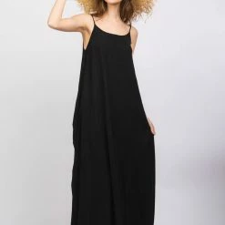 Very J New Arrivals Black Midi Dress
