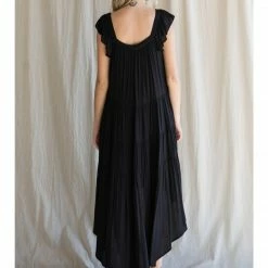 Jodifl Black Midi Dress 3 Jodifl Black Midi Dress