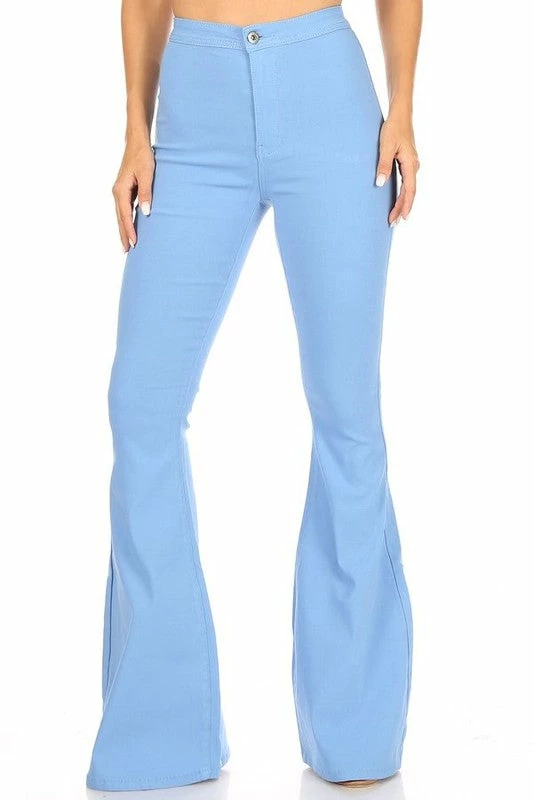 The Black Pearl Boutique Baby Blue Flare Pants New Arrivals 1 The Black Pearl Boutique Baby Blue Flare Pants New Arrivals
