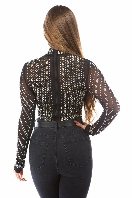 Day G Rhinestone Body Suit 5 Day G Rhinestone Body Suit