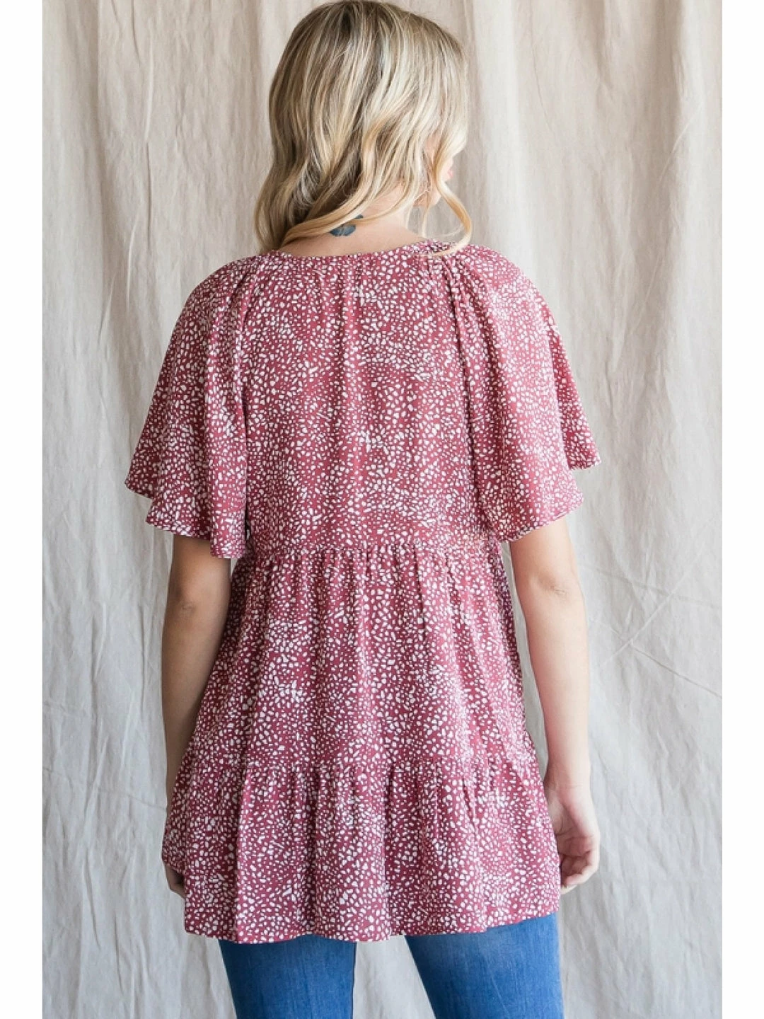 Jodifl Printed Babydoll Top 3 Jodifl Printed Babydoll Top