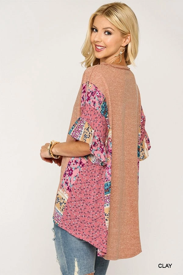 Gigio New Arrivals Clay High Low Top 3 Gigio New Arrivals Clay High Low Top