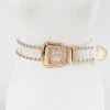 H&D Wholesale New Arrivals Studded Clear Belt