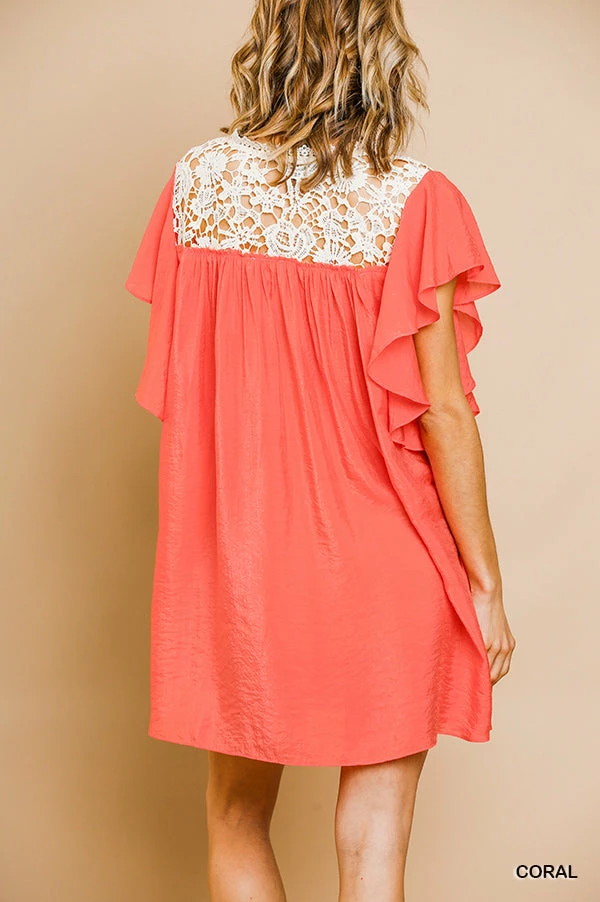 UMGEE Coral Dress Final Sale 3 UMGEE Coral Dress Final Sale