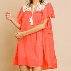 UMGEE Coral Dress Final Sale