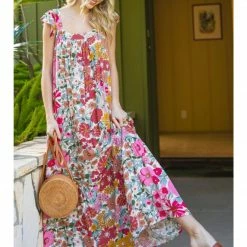 Jodifl Floral Print Maxi Dress New Arrivals