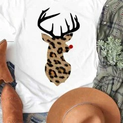 Kissed Apparel White Leopard Tee Tops