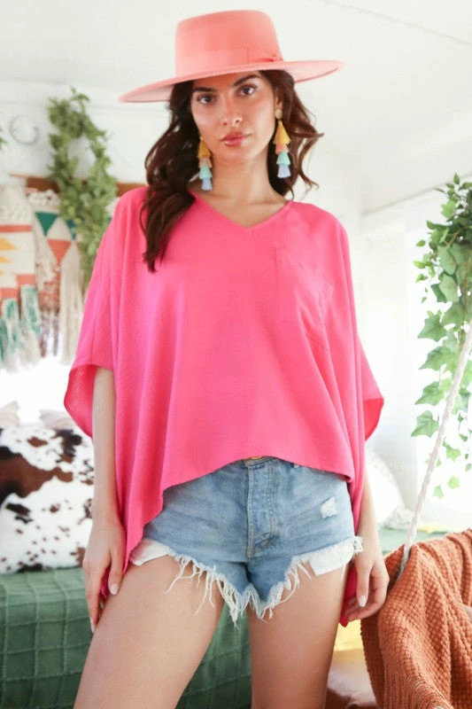 Fantastic Fawn Fuchsia Oversized Top New Arrivals 2 Fantastic Fawn Fuchsia Oversized Top New Arrivals