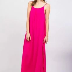 Very J Fuchsia Midi Dress New Arrivals