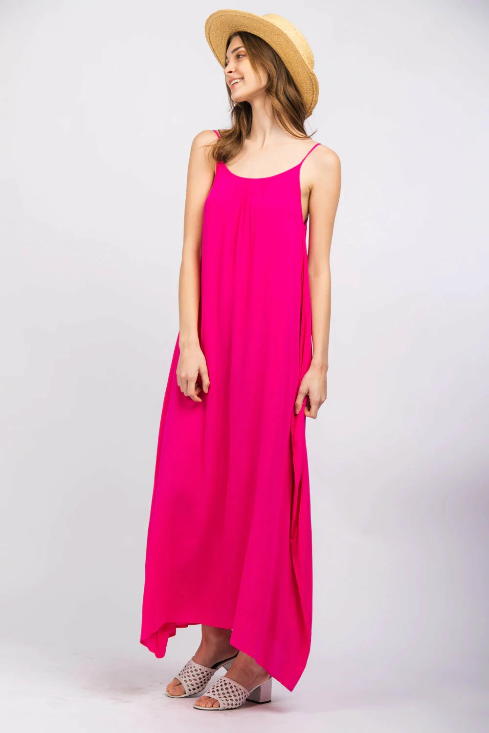 Very J Fuchsia Midi Dress New Arrivals 2 Very J Fuchsia Midi Dress New Arrivals