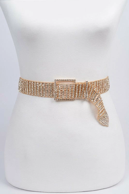 H&D Wholesale Gold Rhinestone Belt 1 H&D Wholesale Gold Rhinestone Belt