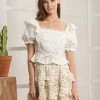 Blu Pepper Ivory Lace Top