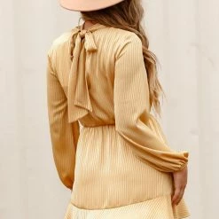 Peach Love Mustard Dress Dresses