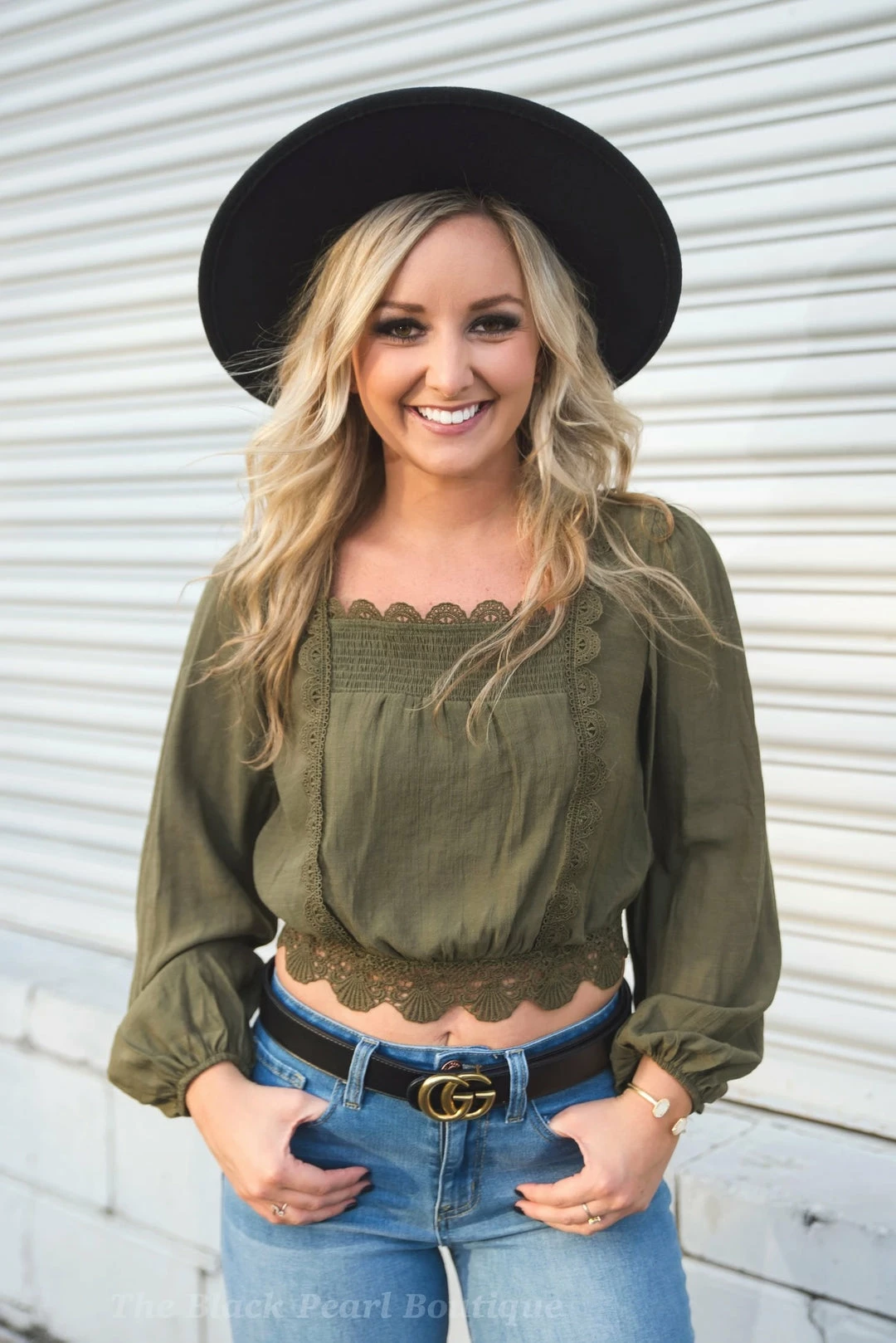 Blu Pepper Tops Olive Top 2 Blu Pepper Tops Olive Top