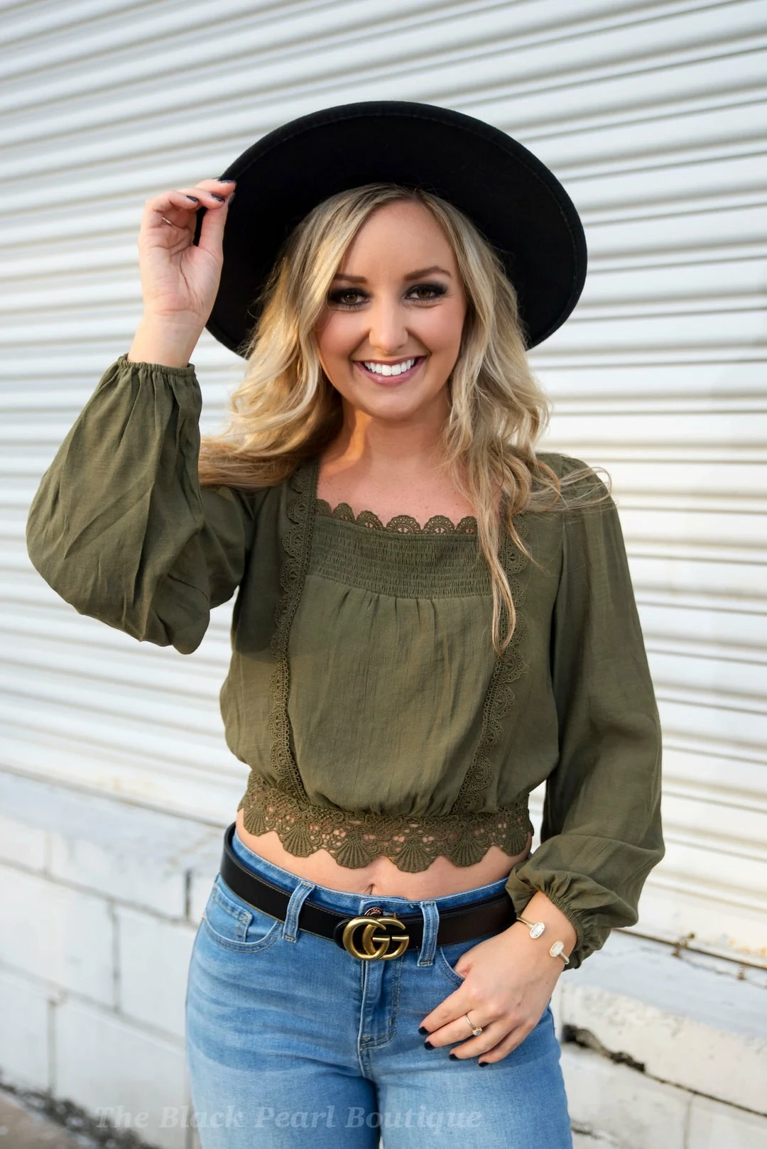 Blu Pepper Tops Olive Top 3 Blu Pepper Tops Olive Top