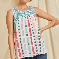 Andree By Unit New Arrivals Ivory Multi Top 5 Andree By Unit New Arrivals Ivory Multi Top