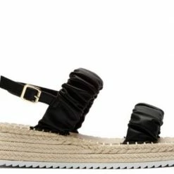 Quipid New Arrivals Black Espadrilles