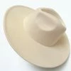 Wall To Wall Ivory Fedora Hat