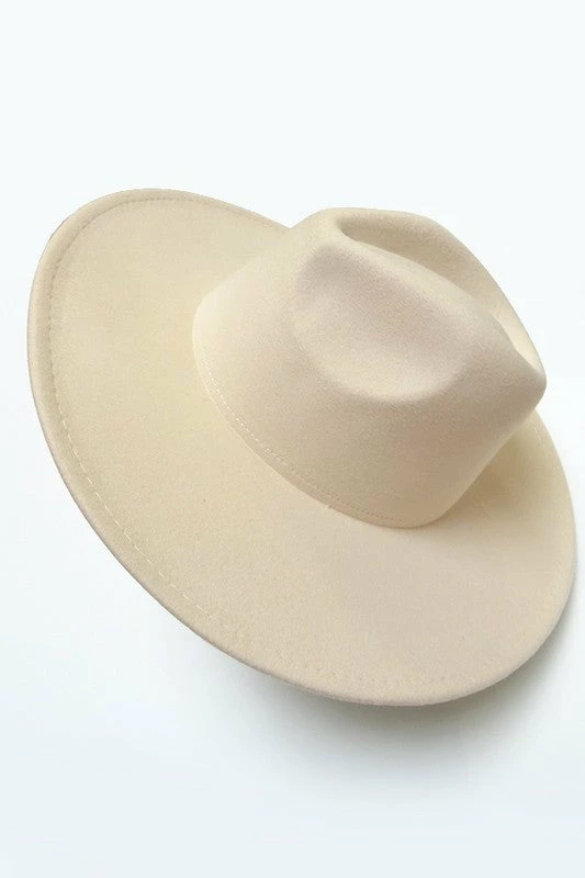 Wall To Wall Ivory Fedora Hat 1 Wall To Wall Ivory Fedora Hat