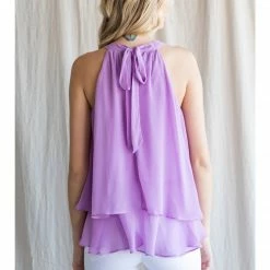 Jodifl Lavender Layered Top