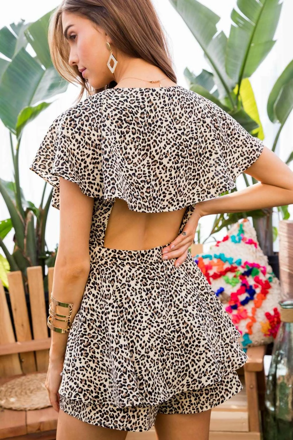 Main Strip Leopard Romper 2 Main Strip Leopard Romper