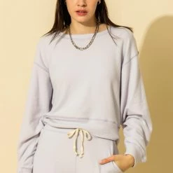 Hyfve Lilac Fog Sweatshirt
