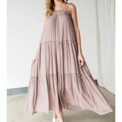 Jodifl Light Mocha Maxi Dress