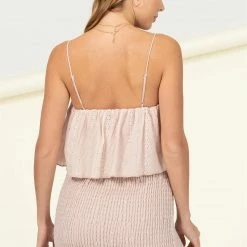 Hyfve Never Enough Eyelet Ruffle Dress