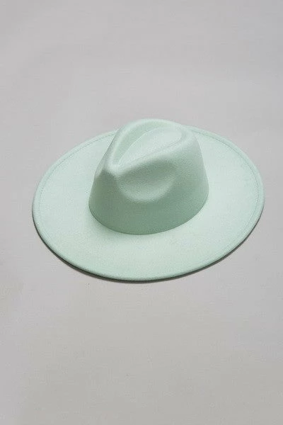 Wall To Wall New Arrivals Mint Fedora Hat 1 Wall To Wall New Arrivals Mint Fedora Hat