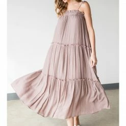 Jodifl Light Mocha Maxi Dress